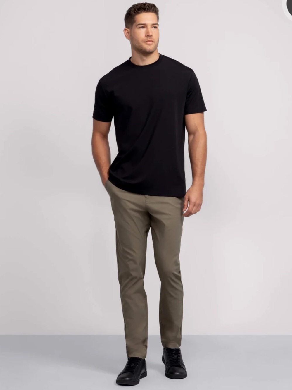 Jack Archer Jetsetter Pants Mens Classic Fit in Olive Green Sz 35x32